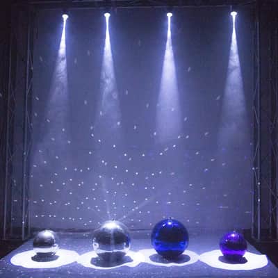 Disco Ball Light, Disco Ball Spotlight For Disco Mirror Ball Light, Pin Light For Mirror Ball Spotlight Stage Light, Dj Disco Spotlight, 3W White Led Pinspot Light image 5