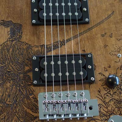 Samurai In the Garden - Handcrafted Electric Guitar- Dead End Guitar image 4