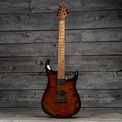 Ernie Ball Music Man JP15 - Amber Waves Flame image 4