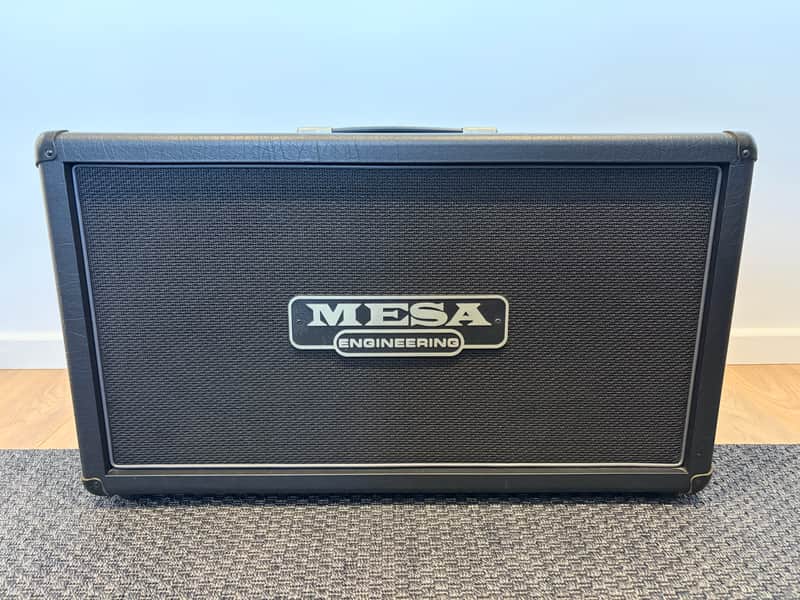 Mesa Boogie Rectifier 140-Watt 2x12" Horizontal Guitar Speaker Cabinet in Custom Flight Case image 1