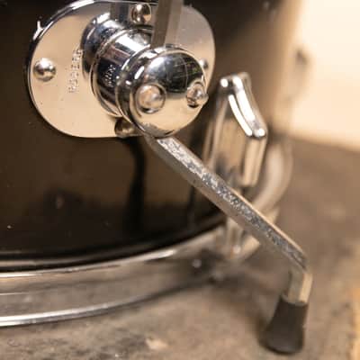 1970s Rogers 16x18 Jet Black Pearl Floor Tom image 8