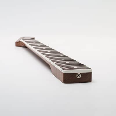 Allparts Select "Licensed by Fender®" AAA+ Roasted Flame Maple "VIN-MOD" Deluxe Replacement Neck for Stratocaster® - Nitro Finish - Bound Fretboard image 7