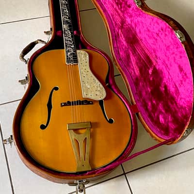 Gibson Super 400N Special Order 1940 - a very rare 1 of a kind Documanted Big Blonde Bad Boy ! image 24