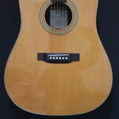 Recording King RD-27 Dreadnought Acoustic Natural | Reverb