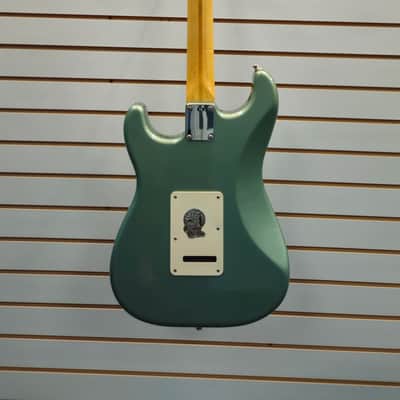 Fender Standard Stratocaster with Rosewood Fretboard 2003 Sage Green Metallic image 5