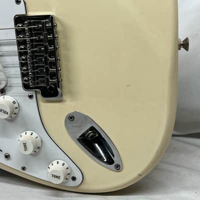 Fender Standard Stratocaster Strat Left Handed Lefty Electric Guitar - Arctic White image 6