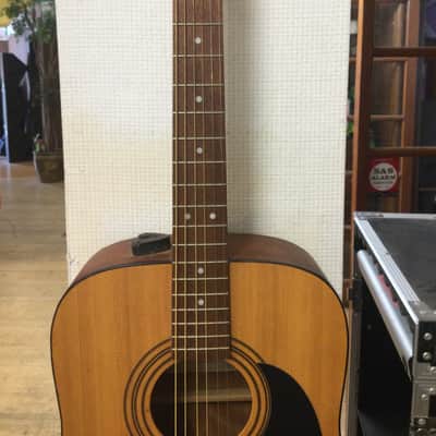 Cort AD810E OP Standard Series Spruce/Mahogany Dreadnought with Electronics 2010s - Open Pore Natural image 2