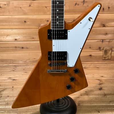 Gibson 70s Explorer Electric Guitar - Antique Natural image 1