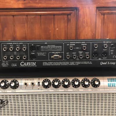 Carvin Quad X-Amp Stereo Tube Preamp image 2
