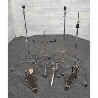 Used Vintage Sonor Champion 5pc Drum Set Metallic Orange w/Hardware - Very Good image 11