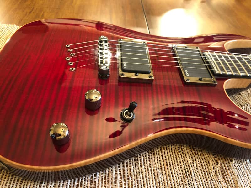Cort KXMP1 Custom Shop #030 Trans Red image 1