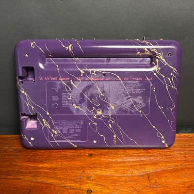 Trigon Incantor Circuit Bent Texas Instruments 1995 - Iridescent Green and Purple image 5