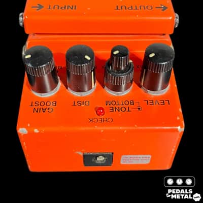Boss MD-2 Mega Distortion (Silver Label) 2001 - Present - Red X9701 image 3