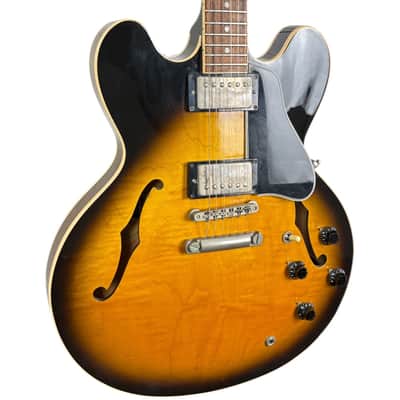 Gibson ES-335 Dot Reissue 1995 - Vintage Sunburst image 2