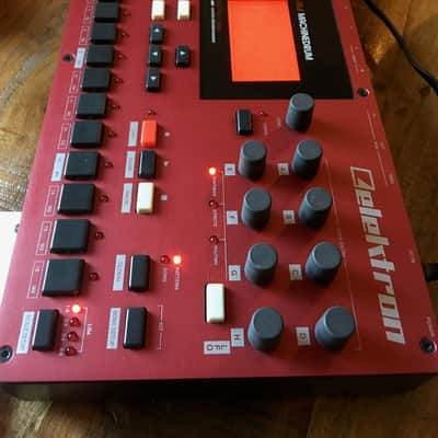 Elektron Machinedrum SPS-1 MKII UW+ with custom Red Faceplate and TM-1 interface image 4
