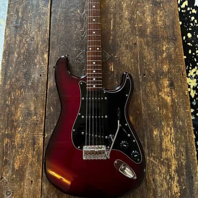 Fender Japan Rare ST65-TX Stratocaster 1965 Reissue Gunmetal Red w/ Matching Headstock, USA Pickups & Hardcase 2007 MIJ image 15