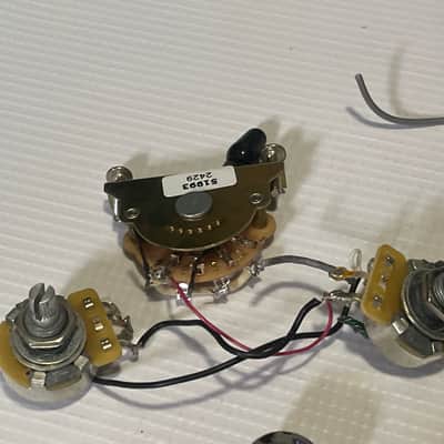 1990's Japan Jackson Professional Dinky Guitar Upgraded Control Electronics Wiring Harness CTS Pots, CRL Switch image 4