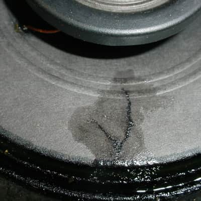Pair of Altec 8" Coaxial/Duplex Speakers Model 409-16T for Parts/Repair image 4