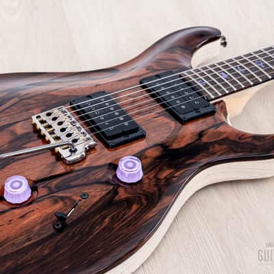 2023 Paul Reed Smith Private Stock Custom 24 Semi-hollow, Macassar Ebony + Swamp Ash image 6