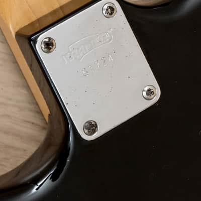 1987 Kramer Focus 1000 Vintage Superstrat Black w/ Floyd Rose, Japan image 15