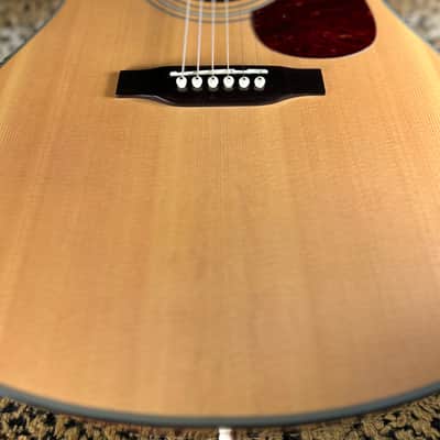 Cort Earth 100 NAT Solid Sitka Spruce/Mahogany Dreadnought 2010s - Natural Glossy image 5