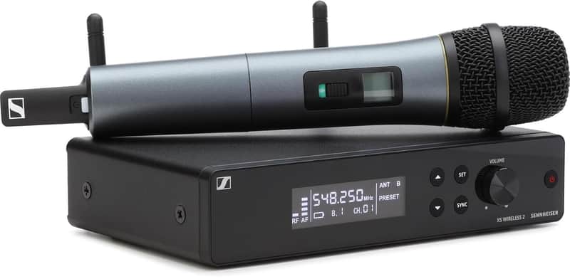 Sennheiser XSW 2-865 Wireless Condenser Vocal Set, A Band image 1