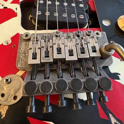 EVH Striped series Frankie Frankenstrat Relic image 3