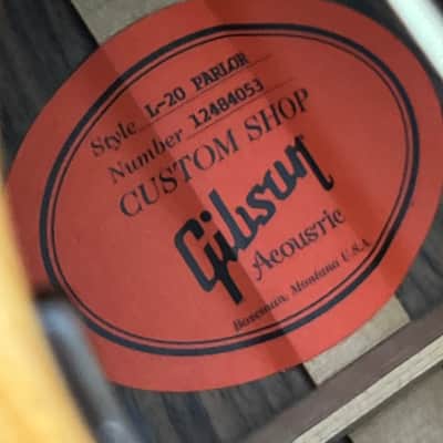 Gibson L-20 Parlor 2014 - Natural image 6