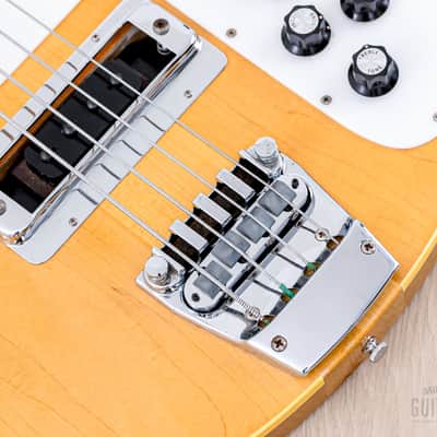 1982 Rickenbacker 4003 Vintage Neck Through Bass Mapleglo w/ Case image 8