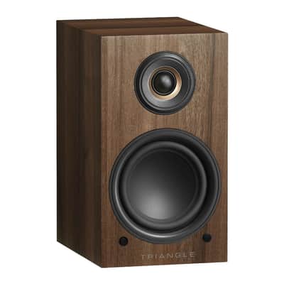 Triangle LN01A Wireless Bluetooth Bookshelf Speakers (Chestnut, Pair) image 3
