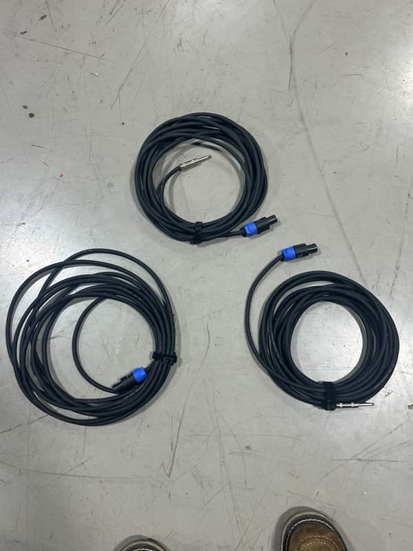 Neutrik SPEAKON NL4FC To 1/4" Cable 25' image 1