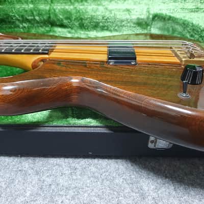 EXTREMELY RARE Lefty 1980 Aria Pro SB1000 Walnut Japan Vintage High End Left Handed Electric Bass SB-1000WA image 5