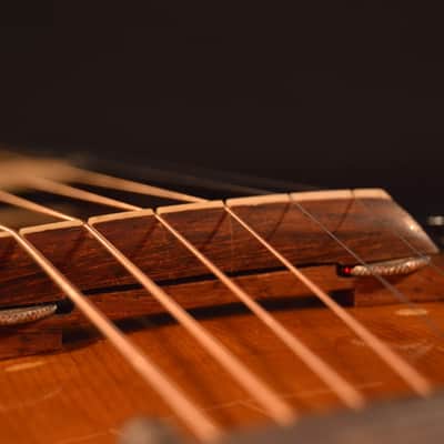 Vintage 1950's Harmony H-1311 Cremona Archtop Guitar with Venetian Cutaway - w/ OSS Case image 10