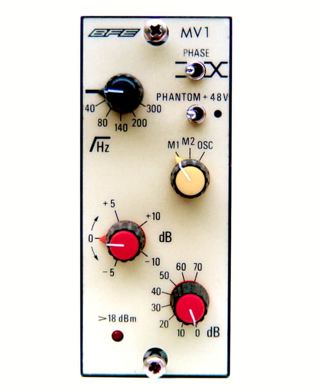 Filtek BFE MV1 Mic Pre, natural Sound, 80 dB gain, very low noise, great for ribbon mics Bild 1