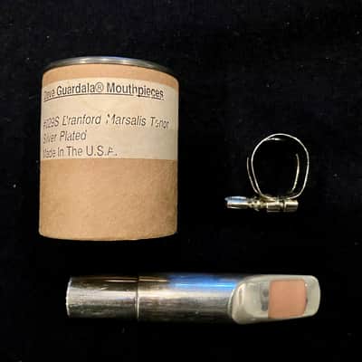 Dave Guardala Branford Marsalis tenor mouthpiece 1980s - Silver plated image 8