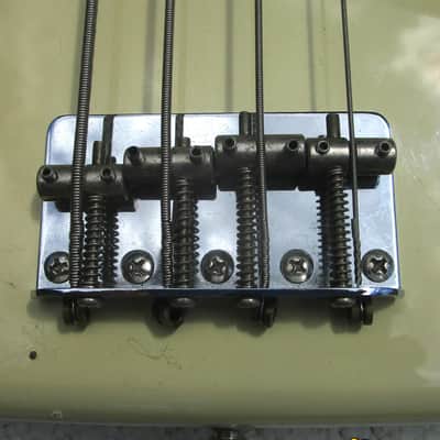 Fender Precision Bass Guitar, 1984-1987, Japan, White Finish, Case image 6