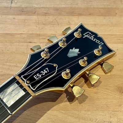 Gibson  ES-347S 1989 - Antique Natural + Case image 4