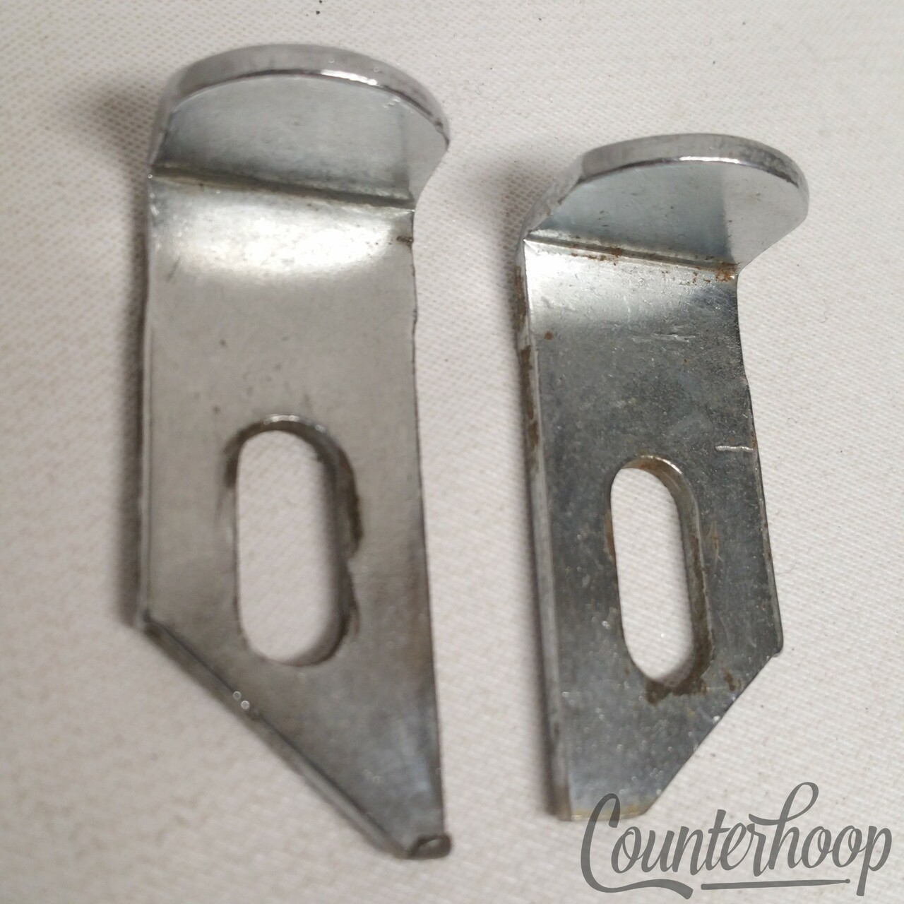 Rogers Swivomatic Bass Drum Pedal Spurs Left+Right Side Adjustable Vintage 60s — main photograph