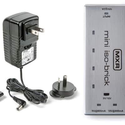 MXR M239 MINI ISO-BRICK Power Supply 4-9V Outputs & 1 Switchable 9V/18V Output & ECB009G1 ADAPTER image 1