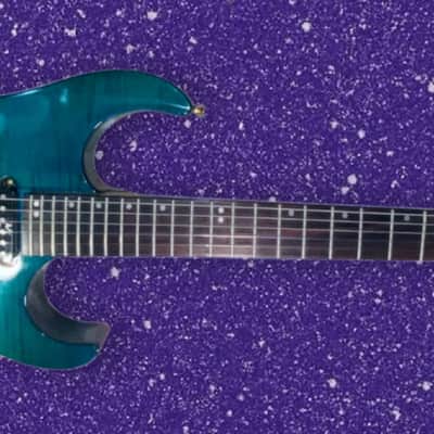 ⚠️ 1993 Washburn USA MG-70 Teal Flame! SSH PUs! Excellent Condition! ⚠️ image 2