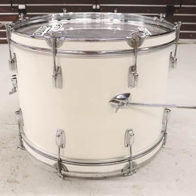 Ludwig USA Rocker 14x22" Bass Kick Drum White Cortex Vintage 1980's image 7