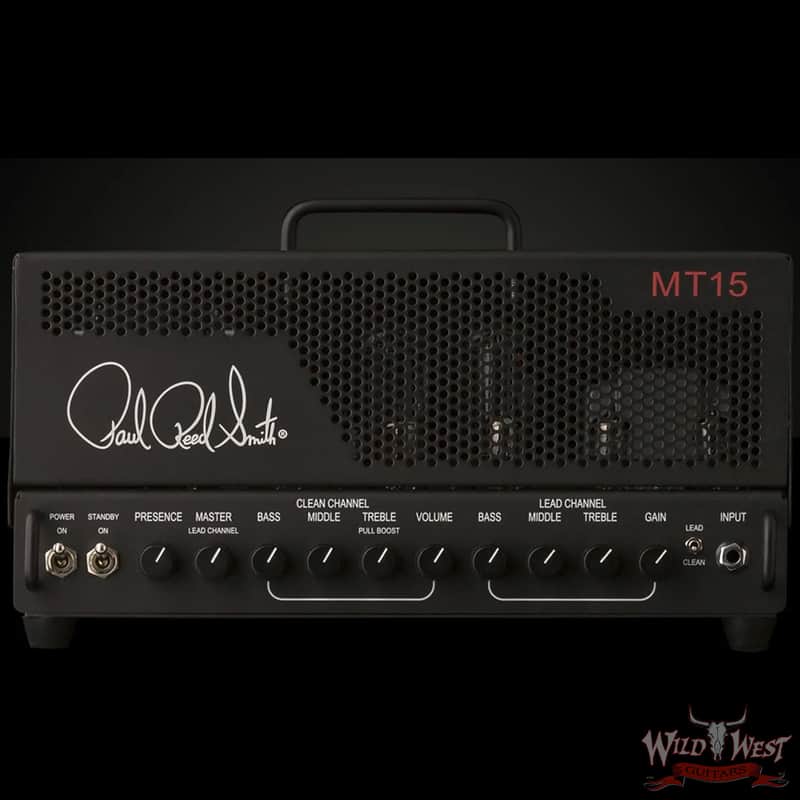 PRS MT 15 Mark Tremonti Signature Guitar Amplifier Head 15 Watts 2024 - Black image 1