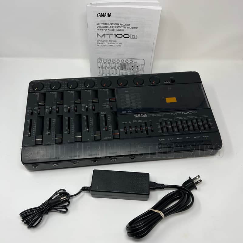 Yamaha MT100II 4-Track Multitrack Cassette tape recorder Inspected and Tested image 1