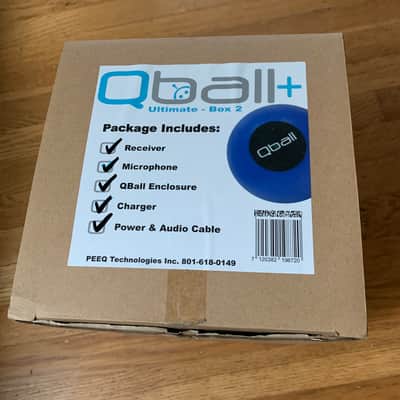 Peeq QBall Throwable Wireless Microphone System 2018 Blue image 2