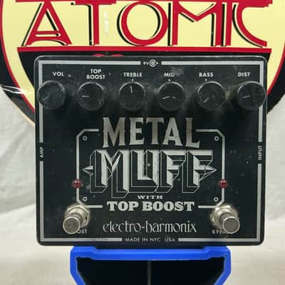 Electro-Harmonix Metal Muff with Top Boost Distortion Pedal image 2