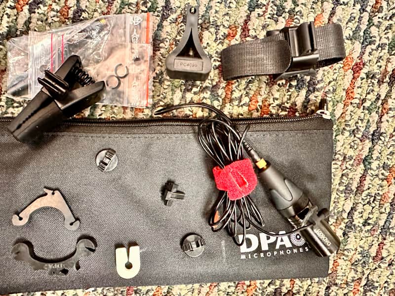 DPA 4099 Instrument Microphone Kit w/ DAD6001 XLR & Multi-Mount Bundle (Piano, Guitar, Cello, Violin) image 1