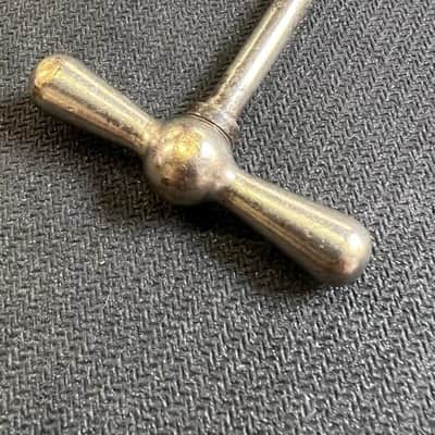 Ludwig 6-1/8" Nickel T Rods 2pk Vintage 1940's image 5