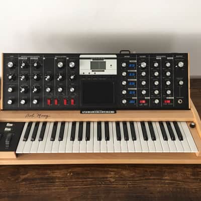 Moog 50th Anniversary Minimoog Voyager Walnut *Hand Singed By Bob Moog* image 3
