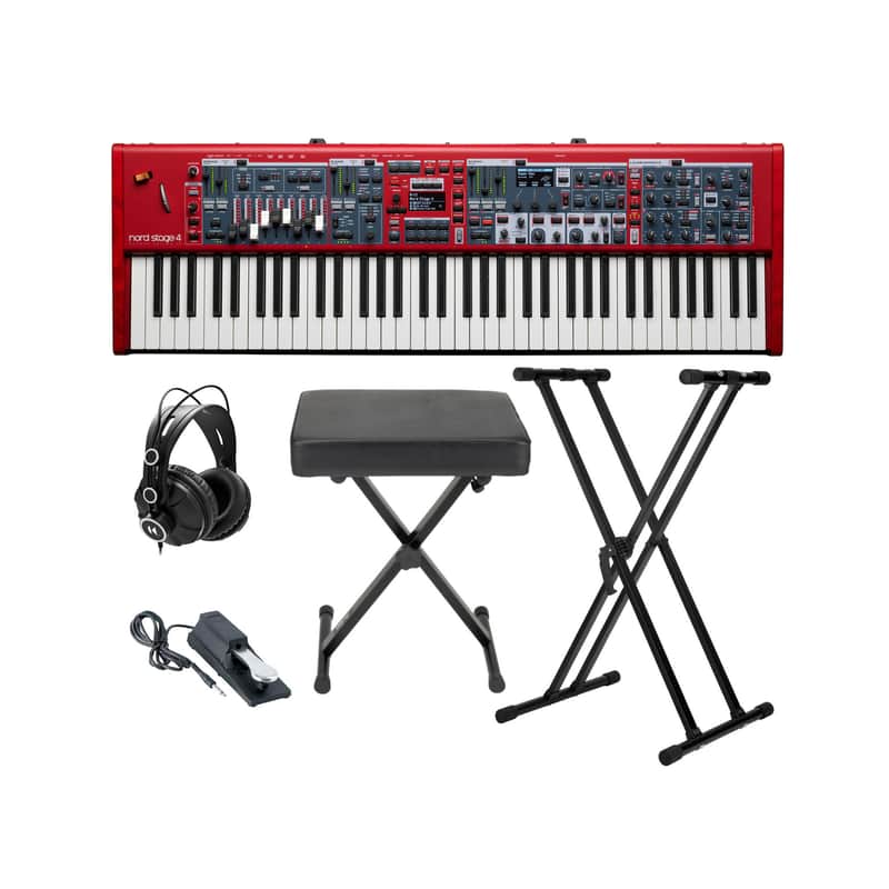 Nord Stage 4 HA73 73-Key Fully-Weighted Keyboard Bundle with Accessories image 1