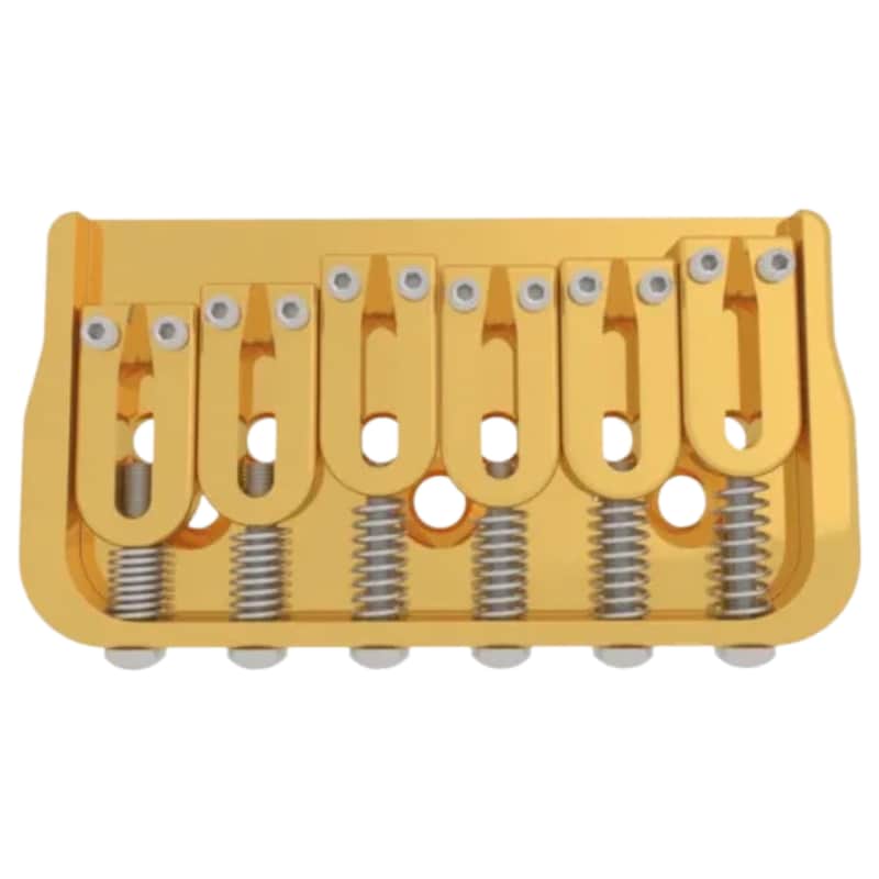 Hipshot 6-String Fixed Guitar Bridge - .175" image 3